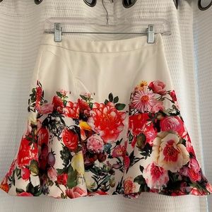 Gianni Bini Floral Skirt